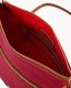 Dooney Pebble Grain Large Tassel Crossbody Wine ID-n6joyHzX