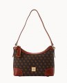 Dooney Gretta Large Shoulder Bag Brown Tmoro ID-1kfVtSlP