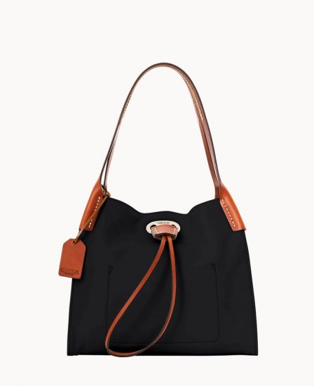 Dooney Oncour Elba Mini Full Up Two Black ID-vi3BlB19 - Click Image to Close
