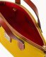 Dooney Pebble Grain Ruby Bag With Card Case Mustard ID-GX72dMsZ