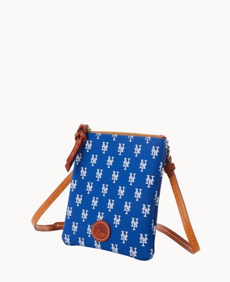 Dooney MLB Mets Small North South Top Zip Crossbody Mets ID-cltJR6Qa - Click Image to Close