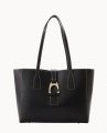 Dooney Saffiano Small Shannon Tote Black ID-Qcry30M8