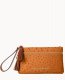 Dooney Ostrich Double Zip Wristlet Tan ID-zAmgQpUh
