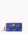 Dooney NFL Bills Large Zip Around Wristlet Bills ID-ZA1bawnj