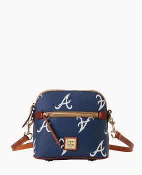 Dooney MLB Braves Domed Crossbody Braves ID-hbiBrnSW