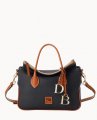 Dooney Pebble Grain Satchel Black ID-dyBH7Q5w