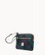 Dooney Tartan Zip Around Wristlet Navy ID-MX0oxsDj