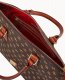 Dooney Gretta Domed Satchel Brown Tmoro ID-LXHkhYpV