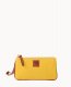 Dooney Pebble Grain Medium Wristlet Dandelion ID-4igSN6sR