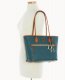 Dooney Pebble Grain Tote Teal ID-2zbLt9Td