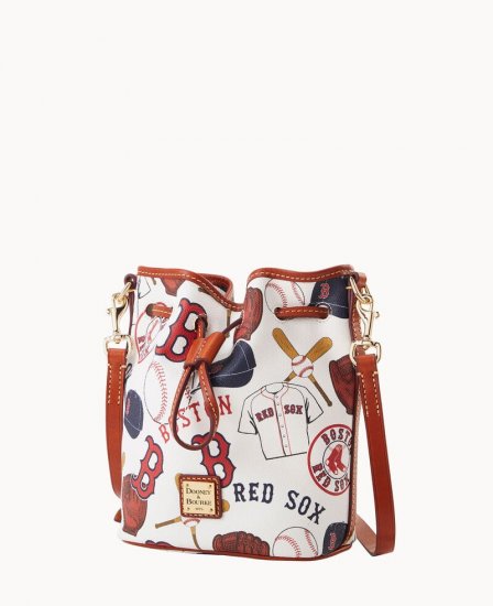 Dooney MLB Red Sox Small Drawstring RED SOX ID-S1r2fw7Q - Click Image to Close