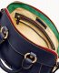 Dooney Florentine Cameron Satchel Navy ID-hzorlqnn