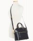 Dooney Florentine Domed Satchel Black Black ID-Lm2dYILr