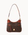 Dooney Gretta Small Hobo Brown Tmoro ID-SV6oWCWz