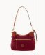 Dooney Suede Small Hobo Wine ID-0jzb7Sly