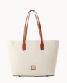 Dooney Pebble Grain Large Tote White ID-3sEnWCkd