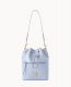 Dooney Saffiano Drawstring Glacier Blue ID-FHB9Xc0H