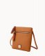 Dooney Pebble Grain Double Zip Tassel Crossbody Sand ID-OAw7kTtJ