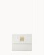 Dooney Saffiano Small Flap Credit Card Wallet Off White ID-eNzjC4Nr