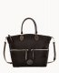 Dooney Nylon Large Pocket Satchel Black Black ID-M5puo5Th