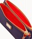 Dooney Pebble Grain Ella Crossbody Plum Wine ID-IitRvHvr