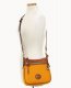 Dooney All Weather Leather 3.0 Zip Top Crossbody 23 Chamois ID-0egnW6m7