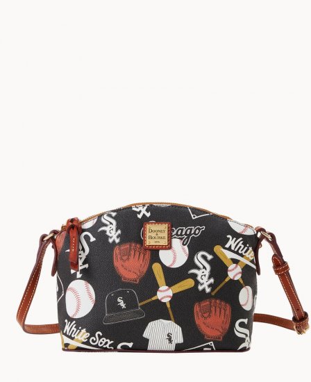 Dooney MLB White Sox Suki Crossbody White Sox ID-3MkHHDbi - Click Image to Close