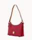 Dooney Pebble Grain Baguette Wine ID-W0tAu07r