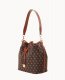 Dooney Gretta Drawstring Brown Tmoro ID-zX7fjc97