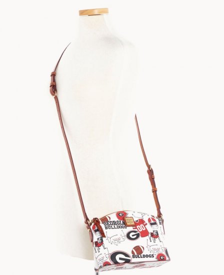Dooney Collegiate Georgia Suki Crossbody Georgia ID-58Icd5T3 - Click Image to Close