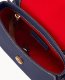 Dooney Saffiano Saddle Bag Marine ID-BlqbeG6t