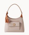 Dooney Wexford Leather Small Hobo Oyster ID-EDWx4pRU