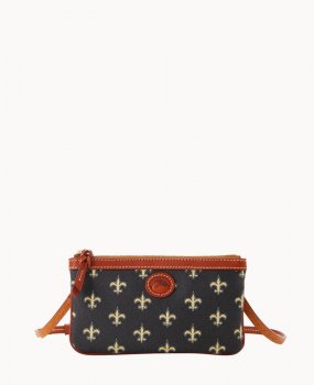 Dooney NFL Saints Large Slim Crossbody Saints ID-cRYcvVhD