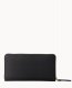 Dooney Saffiano Large Zip Around Wristlet Black ID-fvvMNlrq