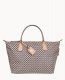 Dooney Roberta Pieri Tatami Classic Small Robertina Tote Taupe ID-8xFDzvDg