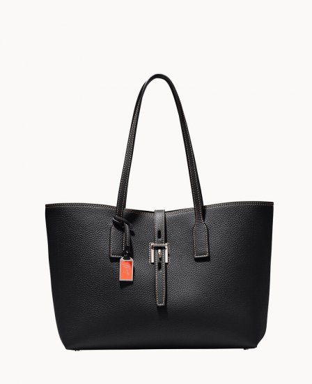 Dooney Henrys Large Tote Black ID-vryIJ2bV - Click Image to Close
