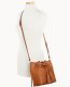 Dooney Ostrich Serena Crossbody Caramel ID-WLmZDOr0