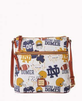 Dooney Collegiate Notre Dame Crossbody NOTRE DAME ID-7Zh4b2RQ