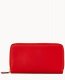 Dooney Alto Large Double Zip Organizer Red ID-078oSfc1