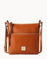 Dooney Saffiano Letter Carrier Natural ID-4T679xtP