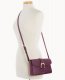 Dooney Saffiano Kyra Crossbody Plum Wine ID-Zaad0eG7