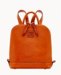 Dooney Florentine Small Zip Pod Backpack Natural ID-ZBMJQCoN