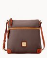 Dooney Pebble Grain Crossbody Taupe ID-G7djXGyZ