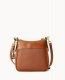 Dooney All Weather Leather 3.0 Zip Top Crossbody 23 Caramel ID-x7cudbYG