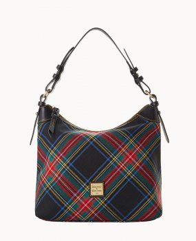 Dooney Tartan Large Erica Black ID-PtYdENDM