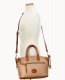 Dooney All Weather Leather 3.0 Domed Satchel 30 Taupe ID-vz7BKTfQ