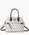 Dooney Gretta Domed Satchel White ID-Pd76149D