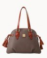 Dooney Pebble Grain Domed Satchel Elephant ID-6b2wlEWj