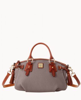 Dooney Pebble Grain Medium Mail Satchel Elephant ID-M1z9C2UX