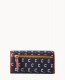 Dooney Cleveland Guardians Guardians Continental Clutch GUARDIANS ID-NnqSjckR